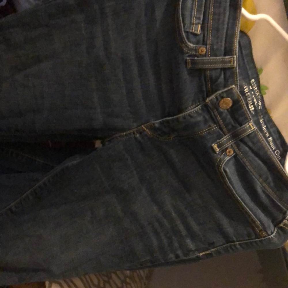 These are natural jeans they’re blue
